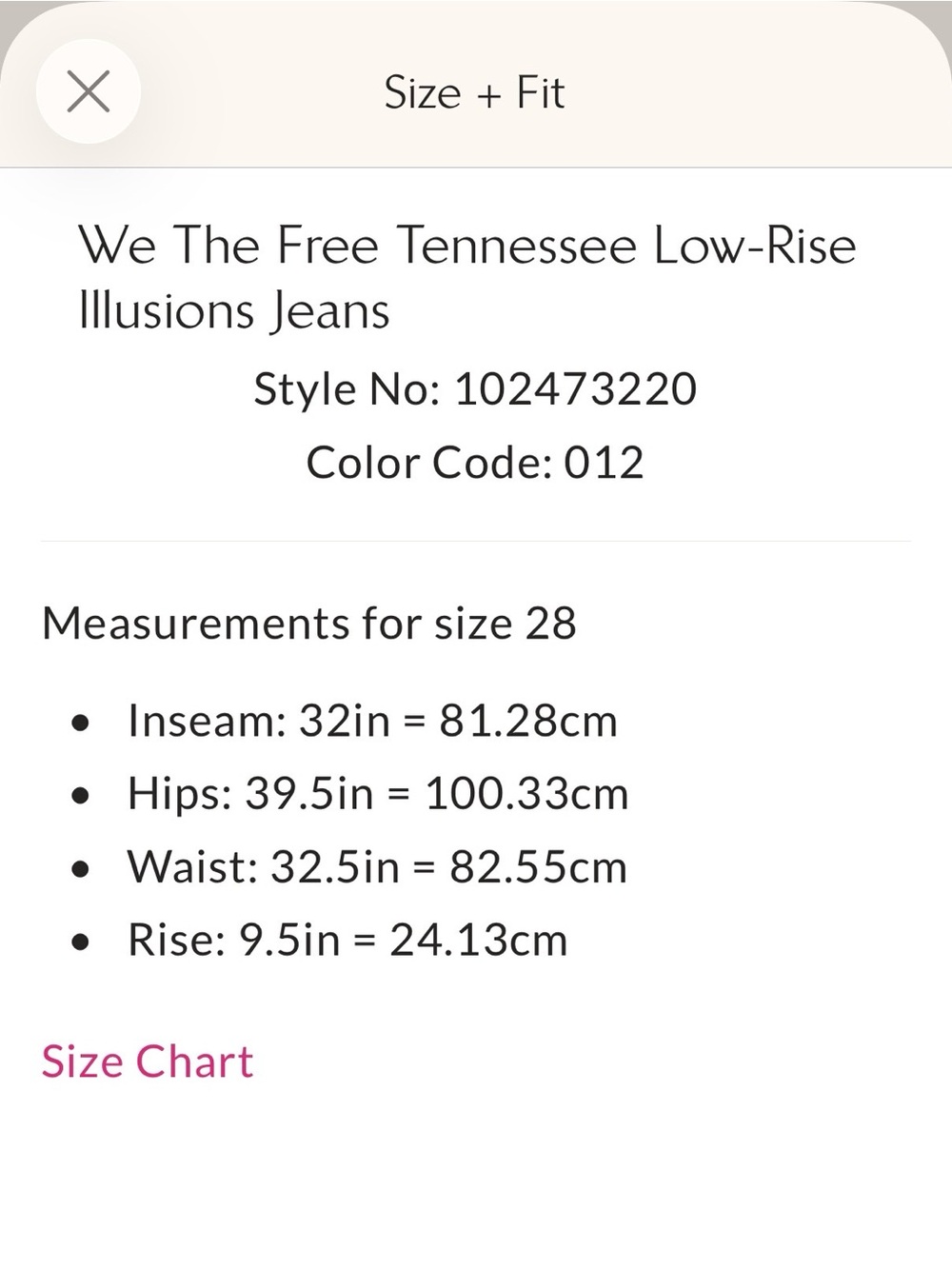 We The Free Cream Bootcut Jeans with Colorful Dragonfly & Star Embroidery - Picture 13 of 13